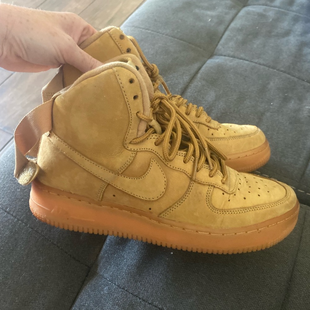 6y nike Air Force wheat